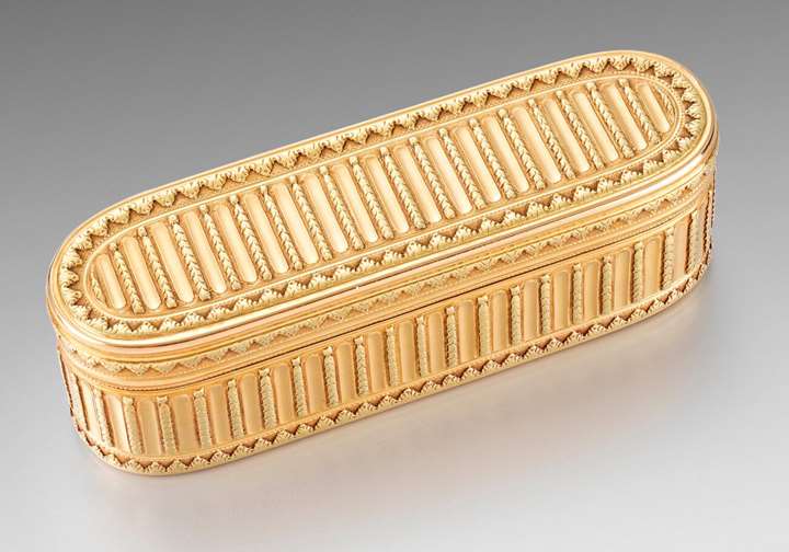An 18th Century Three Colour Gold Box